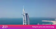 Khách sạn Biểu Tượng Dubai Bốc Cháy Do Mảnh Vỡ Máy Bay Không Người Lái