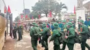Không khí náo nức lên đường nhập ngũ tại các địa phương trên cả nước