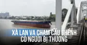 Khoảnh Khắc Cầu Ghenh Rung Lên Bần Bật Khi Xe Tải Sa Lầy Và Chạm