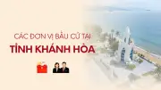 Kết quả bầu cử đại biểu Quốc hội tại Khánh Hòa: Các đơn vị bầu cử chi tiết