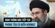 Lãnh đạo Iran Mojtaba Khamenei cảnh báo Mỹ, đe dọa đóng cửa eo biển Hormuz