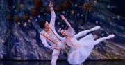 Màn nhảy vợ vũ công ballet kinh điển, kép hát đê trên sân khấu thủ đô