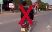 Nam thiếu niên bốc đầu xe máy trên phố Thái Nguyên có thể đối mặt với xử lý hình sự