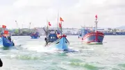 Ngư dân vươn khơi đầu xuân, quyết tâm gỡ 'thẻ vàng' IUU trước đợt thanh tra EC