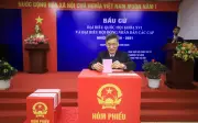 Ông Nguyễn Khánh Ngọc Cùng Cử Tri Hà Nội Bỏ Phiếu Bầu Cử Quốc Hội Khóa XVI