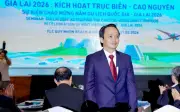 Ông Trịnh Văn Quyết tái xuất với vai trò Chủ tịch FLC tại hội thảo Gia Lai 2026