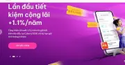 Ngân hàng số Cake by VPBank tăng lãi suất tiết kiệm lên 9%/năm cho khách mới