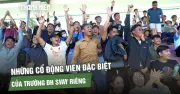 Nhóm Cảnh Vệ Đặc Biệt Campuchia Tiếp Lửa Cho Trường Đại Học Svay Rieng