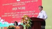 Đà Nẵng: 5 Ứng Cử Viên Tranh Cử Đơn Vị Bầu Cử Số 4, Trình Bày Chương Trình Hành Động