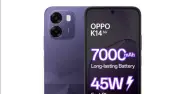OPPO K14 5G chính thức ra mắt tại Ấn Độ: Pin 7000mAh, màn hình 120Hz, sạc nhanh 45W