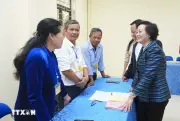 Phó Thủ tướng Phạm Thị Thanh Trà kiểm tra công tác bầu cử và chính quyền địa phương tại Điện Biên