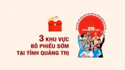Quảng Trị: Ba khu vực bỏ phiếu sớm với hơn 1.000 cử tri tham gia