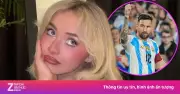 Sabrina Carpenter diện áo Messi gây bão mạng tại Nam Mỹ