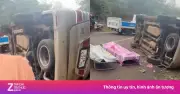 Tai nạn thương tâm ở Đồng Nai: Xe 7 chỗ lật ngang khi ôm cua, 2 người tử vong