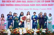 Thủ tướng gặp mặt đại diện nữ lãnh đạo, trao giải thưởng Kovalevskaia năm 2025