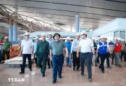Thủ tướng kiểm tra đôn đốc thi công dự án cảng hàng không quốc tế Long Thành