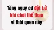 Thói quen uống nước sai cách khi chơi thể thao làm tăng nguy cơ đột tử