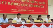 Tiếp xúc cử tri Gia Lai: Thanh niên và trẻ em đặc biệt được quan tâm