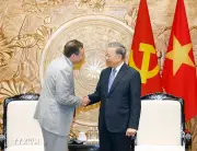 Tổng Bí thư Nguyễn Phú Trọng tiếp Chủ tịch kiêm Tổng giám đốc GE Vernova