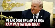 Tổng thống Trump đe dọa cấm vận thương mại với Tây Ban Nha trong cuộc gặp Thủ tướng Đức