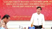TP.HCM: Chủ tịch HĐND yêu cầu hoàn tất phát thẻ cử tri, đảm bảo an ninh tuyệt đối cho bầu cử