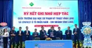 Trường ĐH Sư phạm Kỹ thuật Vĩnh Long nhận thiết bị đào tạo ô tô điện từ VinFast