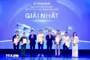 TTXVN xuất sắc giành giải Nhất Giải báo chí về an toàn giao thông năm 2025