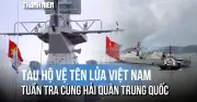 Tàu 015 Trần Hưng Đạo, 012 Lý Thái Tổ tuần tra cùng Hải quân Trung Quốc