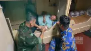 Tàu 741 kịp thời cứu ngư dân bị đột quỵ tại quần đảo Trường Sa