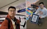 Vương Đông lập kỷ lục Guinness: 5.887,76km bằng tàu hỏa trong 24 giờ
