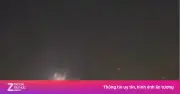Vệt Sáng Từ Đầu Đạn Tên Lửa Hezbollah Xé Toạc Bầu Trời Israel