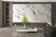 Xu hướng nội thất 2026: Đá thạch anh phủ sóng, định hình không gian sống mới