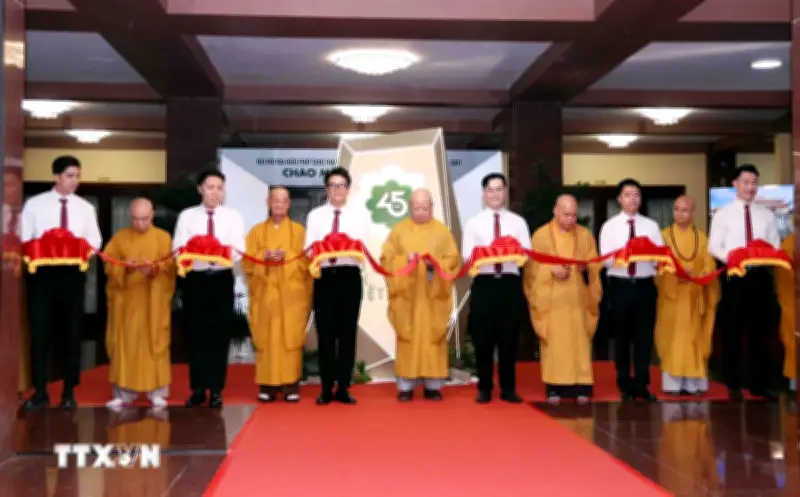 Triển lãm 45 năm Phật giáo Việt Nam đồng hành cùng dân tộc