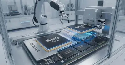 Apple Dự Kiến Ghép Đôi Chip M5 Max Cho M5 Ultra, Không Sản Xuất Liền Khối