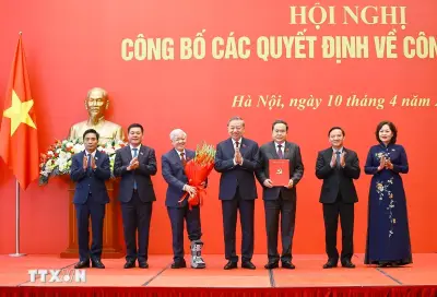 Bộ Chính trị chỉ định Đảng ủy Quốc hội nhiệm kỳ 2025-2030