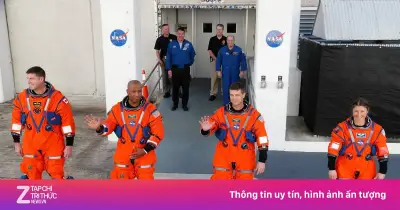 Bí ẩn bộ đồ cam Artemis II: Công nghệ sinh tồn tối tân cho phi hành gia