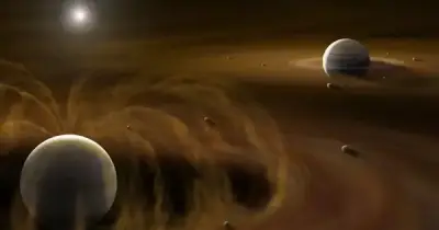 Bí ẩn mặt trăng khổng lồ: Sao Mộc có 4, Sao Thổ chỉ 1 do từ trường