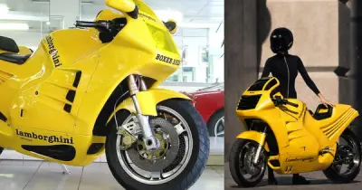 Bí ẩn siêu mô tô Lamborghini Design 90: Thất bại ê chề vì giá cao và động cơ Kawasaki