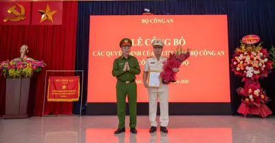 Bổ nhiệm Thiếu tướng Dương Đức Hải giữ chức Cục trưởng Cảnh sát PCCC&CNCH