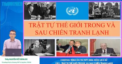 Bí Quyết Ôn Thi THPT 2026 Môn Lịch Sử: Chuyên Đề Trật Tự Thế Giới Sau Chiến Tranh Lạnh