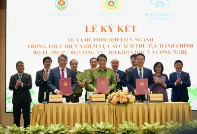Ba Bộ ký kết quy chế phối hợp, đẩy mạnh cải cách thủ tục hành chính
