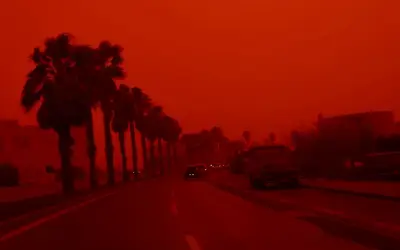 Bụi Sahara bao phủ Crete, du lịch Hy Lạp hỗn loạn trước lễ Phục Sinh