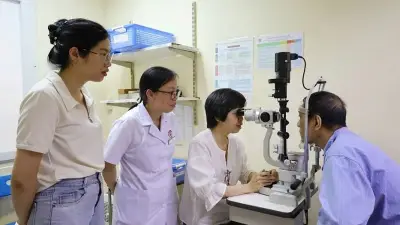 Bệnh viện Việt Nam-Thụy Điển Uông Bí lần đầu ghép giác mạc thành công tại Quảng Ninh