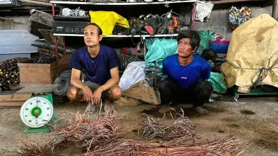 Bắt giữ hai đối tượng trộm dây điện cao tốc, thu giữ hàng trăm kg tang vật