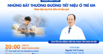 Bất thường đường tiết niệu ở trẻ: Nhận diện sớm, điều trị hiệu quả