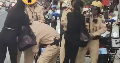 Cô gái giằng co với CSGT TP.HCM trên đường Lê Đại Hành gây tranh cãi mạng xã hội