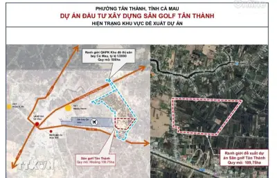 Cà Mau chấp thuận đầu tư dự án sân golf trị giá hơn 1.800 tỷ đồng