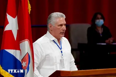 Chủ tịch Cuba trao đổi với nghị sĩ Mỹ về vấn đề cấm vận, thúc đẩy quan hệ song phương