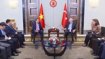 Chủ tịch Quốc hội Trần Thanh Mẫn hội kiến với Chủ tịch Quốc hội Thổ Nhĩ Kỳ tại IPU-152