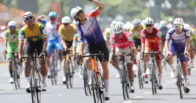 Chặng 22 Cúp xe đạp TP.HCM: Patrick Patterson giành chiến thắng thứ tư